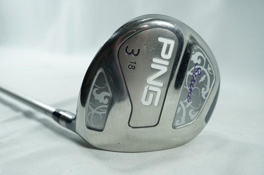 Ping Serene 3 Wood 18° / Ladies Flex Graphite Shaft