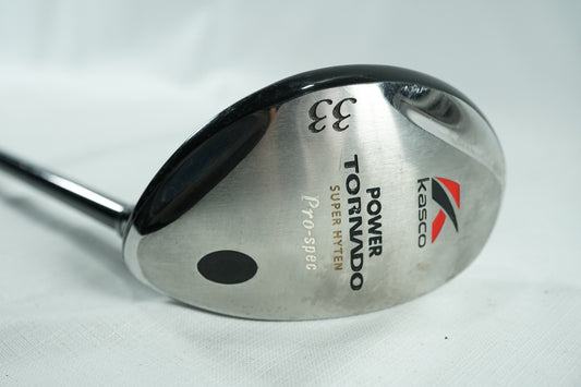 Kasco Power Tornado Pro Spec 3 Hybrid / Extra Stiff Flex Graphite Shaft