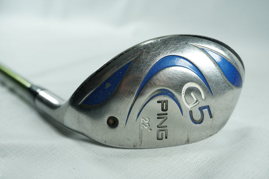 Ping G5 4 Hybrid 22° / Regular Flex Graphite Shaft / 040725310