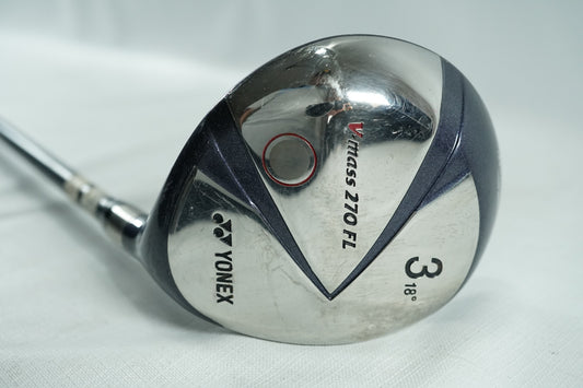 Yonex VMass 270FL 3 Wood 18° / Ladies Flex Graphite Shaft