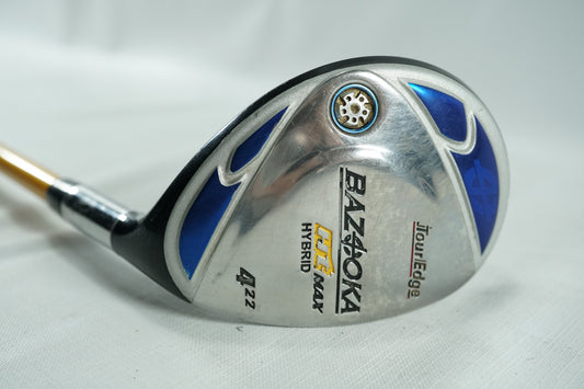 Tour Edge Bazooka HT Max 4 Hybrid 22° / Regular Flex Graphite Shaft