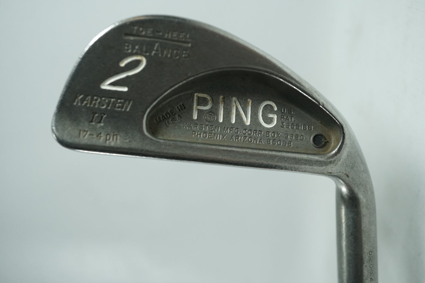 Ping Karsten 2 2 Iron / Black Dot / Steel Shaft