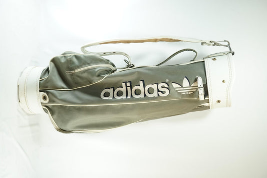 Adidas Retro Golf Bag / Grey and White