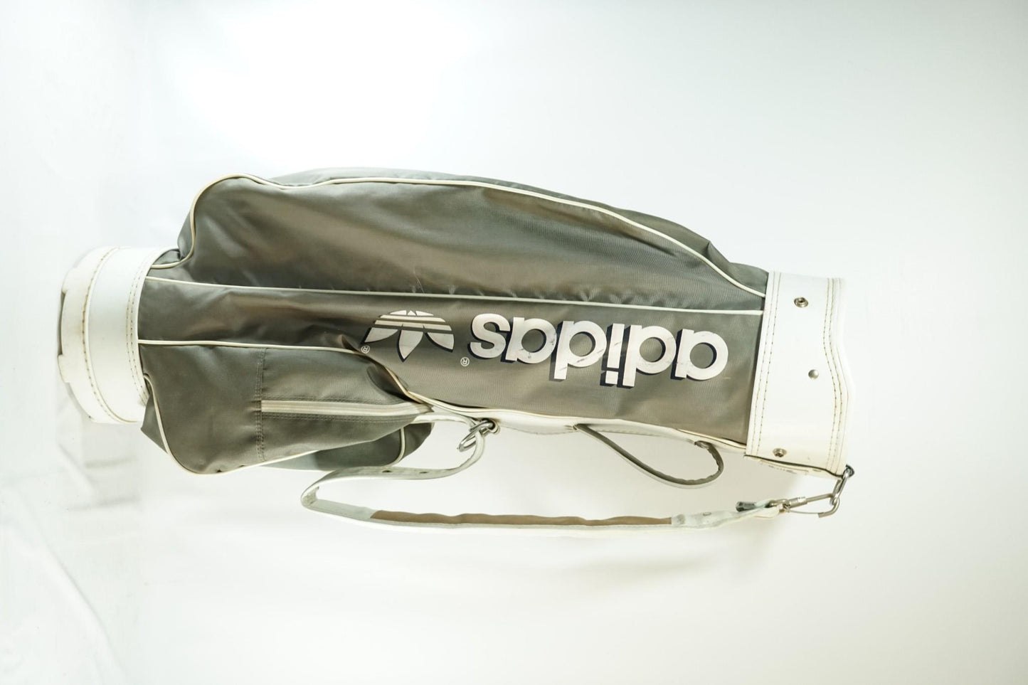 Adidas Retro Golf Bag / Grey and White
