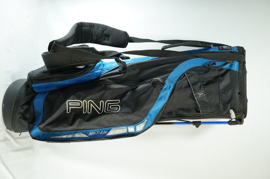 Ping Mit-E-Lite Stand Bag / Black and Blue