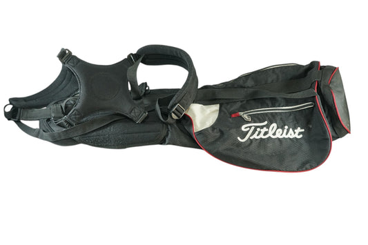 Titleist Golf Lightweight Carry Bag / Black and Red