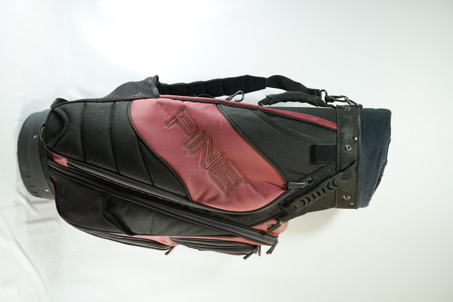 Ping Lady Frontier Cart Bag / Black and Red