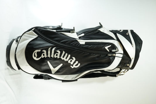 Callaway Cart Bag / Black and White / With Rainhood