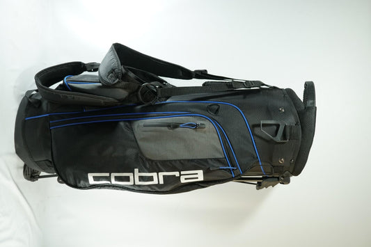Cobra Stand Bag / Black and Blue / With Rainhood