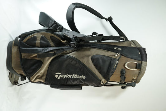 Taylormade Stand Bag / Black and Bronze / With Rainhood