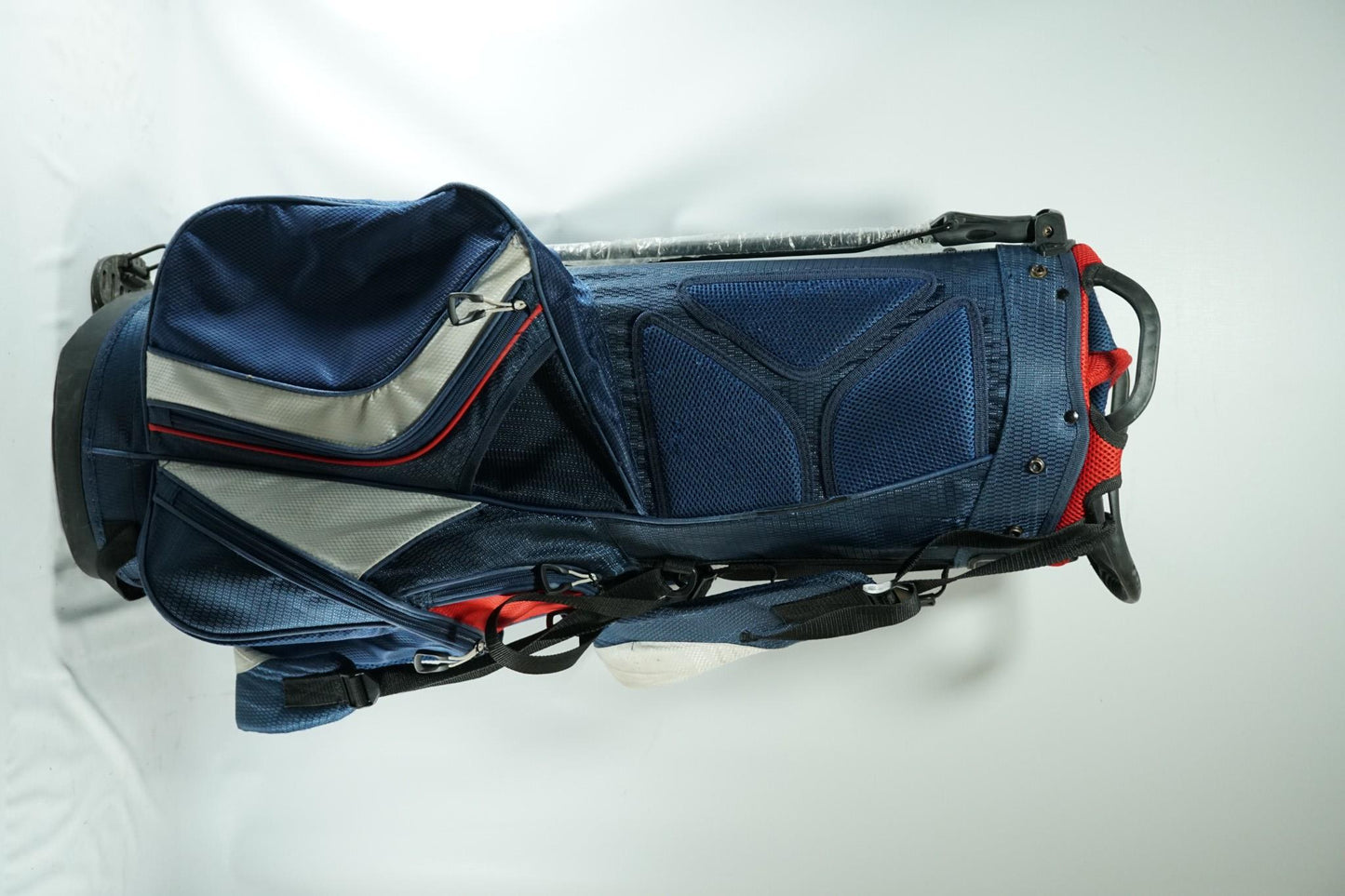 Ben Ross Pro Lite 2.0 Stand Bag / Blue and White / With Rainhood