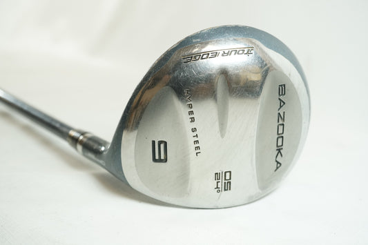 Tour Edge Bazooka 9 Wood 24° / Ladies Flex Graphite Shaft