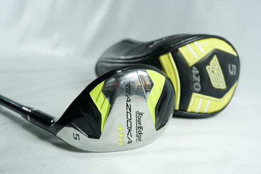 Tour Edge Bazooka 470 5 Hybrid / Senior Flex Graphite Shaft