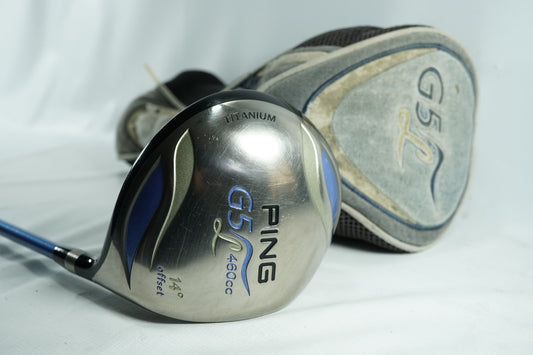 Ping G5L Driver 14° / Ladies Flex Graphite Shaft