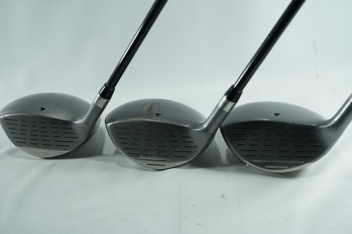 Progen Full Bore Driver, 3 and 5 Woods / Regular Flex Graphite Shafts