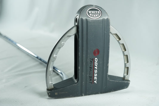 Odyssey White Steel Tri Ball SRT Putter / 35" / New Grip