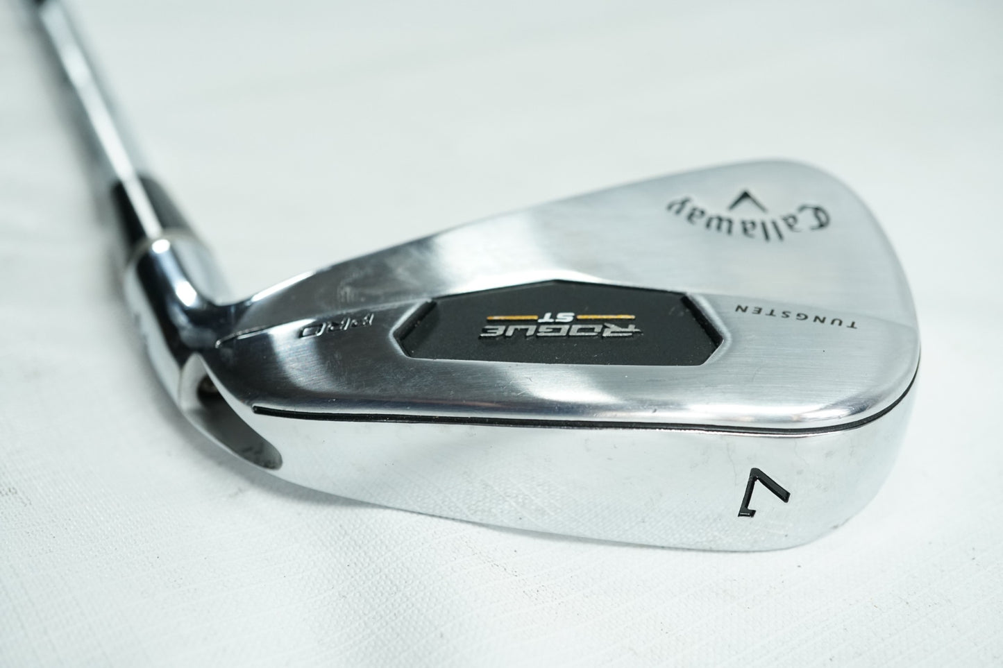 Callaway Rogue ST Pro 7 Iron / Stiff Flex Steel Shaft / Ex Demo