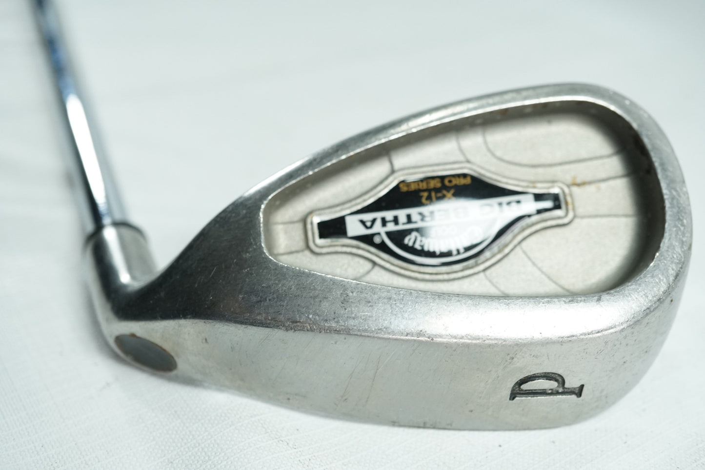 Callaway Big Bertha X12 Pro Pitching Wedge / Stiff Flex Steel Shaft / New Grip