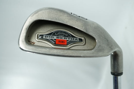 Callaway Big Bertha 1996 9 Iron / Uniflex Steel Shaft / New Grip