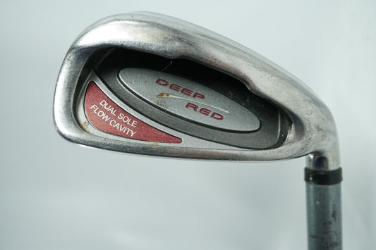 Wilson Deep Red 6 Iron / Uniflex Graphite Shaft / New Grip