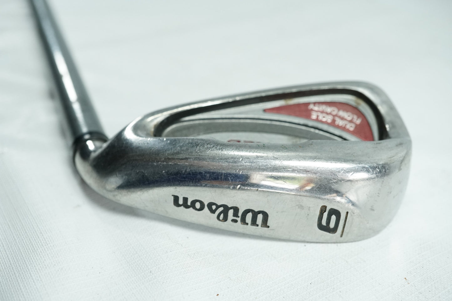Wilson Deep Red 6 Iron / Uniflex Graphite Shaft / New Grip