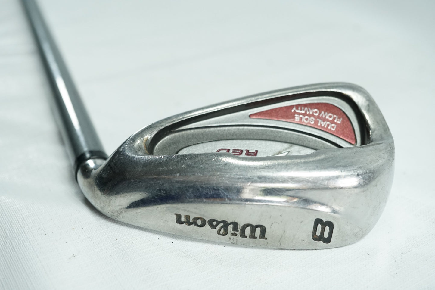 Wilson Deep Red 8 Iron / Uniflex Graphite Shaft / New Grip