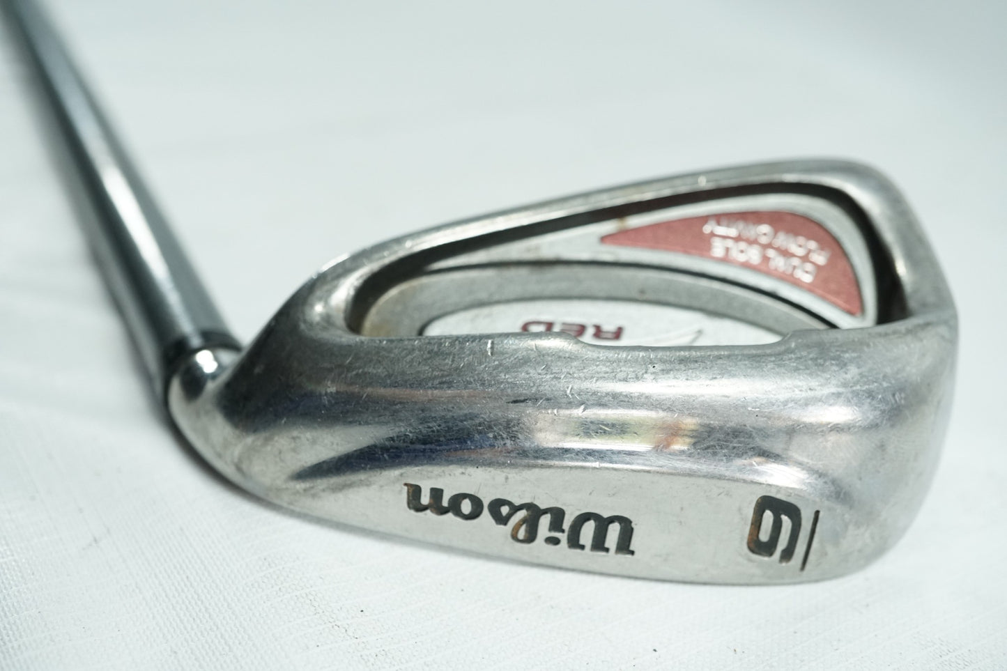 Wilson Deep Red 9 Iron / Uniflex Graphite Shaft / New Grip