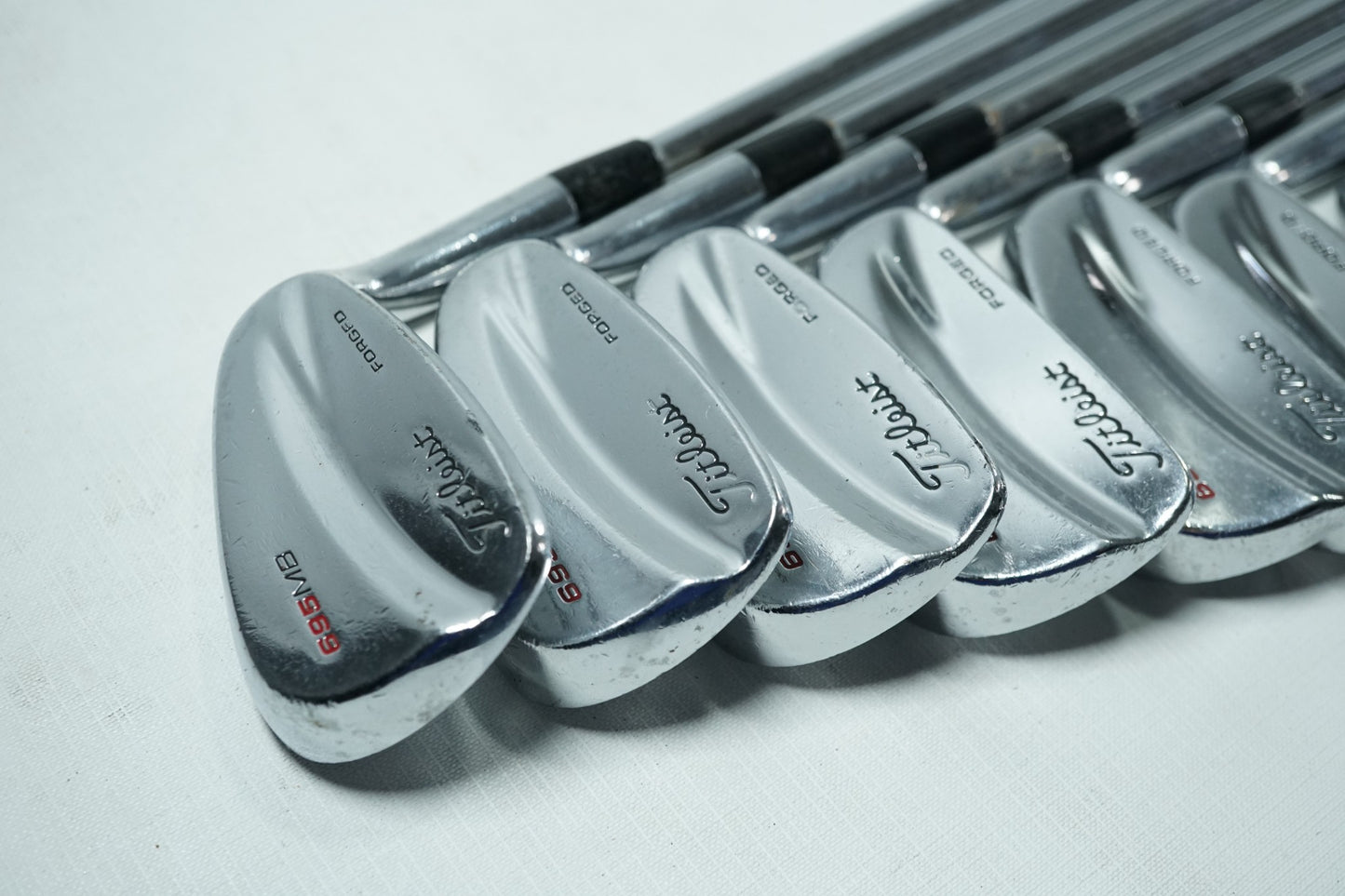 Titleist 695MB Irons / 3-PW / Stiff Flex Steel Shafts / New Grips
