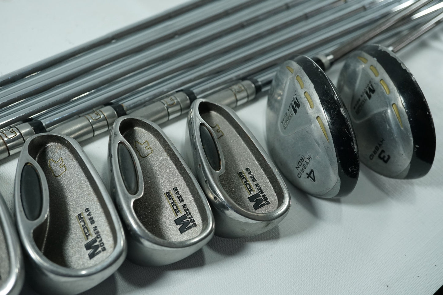 Golden Bear M Tour Irons / 3h, 4h, 5-SW / Combo Shafts / New Grips