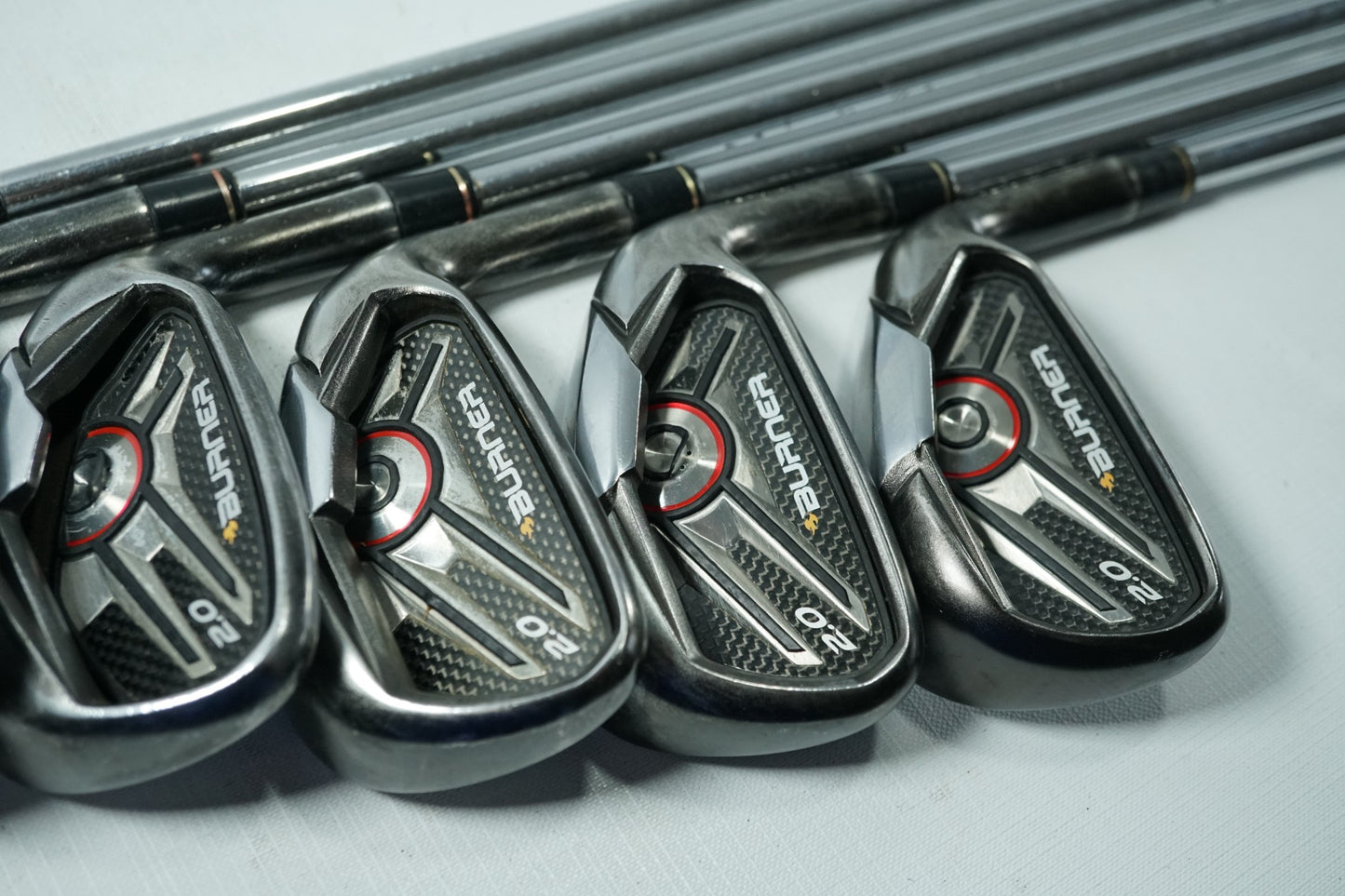 Taylormade Burner 2.0 Irons / 5-PW / Regular Flex Steel Shafts / New Grips