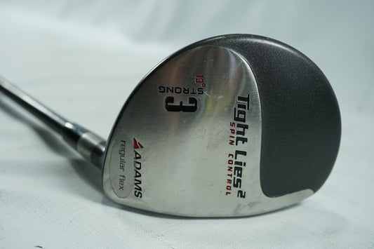 Adams Tight Lies 2 Strong 3 Wood 13° / Regular Flex Graphite Shaft / New Grip