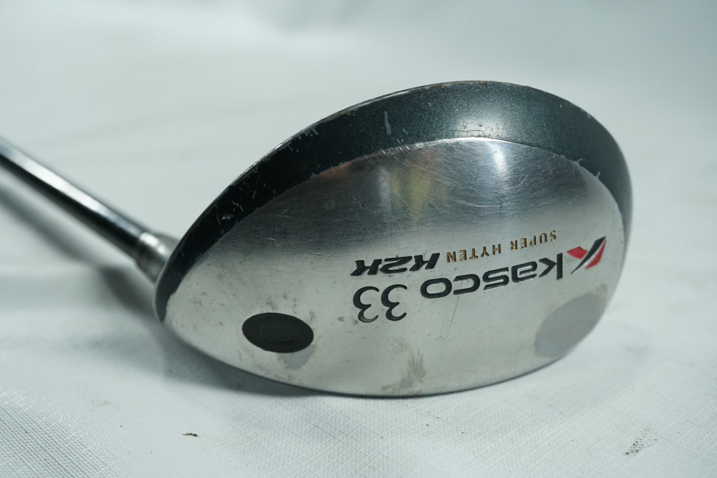 Kasco K2K 3 Hybrid / Regular Flex Graphite Shaft / New Grip