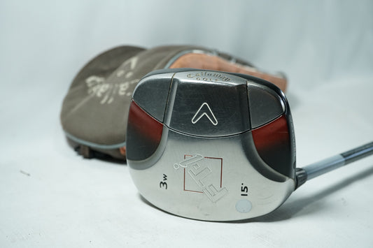 Callaway FTi 3 Wood 15° / Regular Flex Graphite Shaft / New Grip / Left Handed