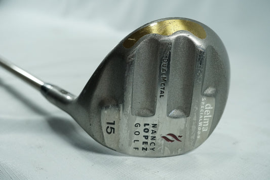 Nancy Lopez Delma 15 Wood / Graphite Shaft / New Grip