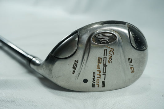 Cobra Baffler DWS 2 Hybrid 18° / Stiff Flex Graphite Shaft / New Grip