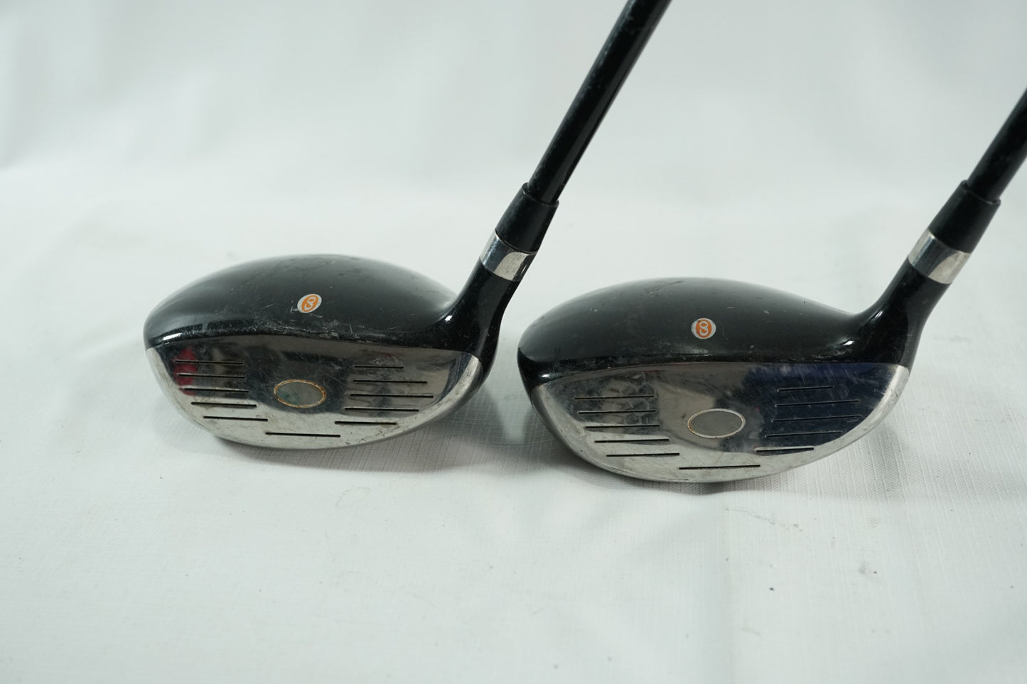 GO C3 3 and 5 Woods / Regular Flex Graphite Shafts / New Grips