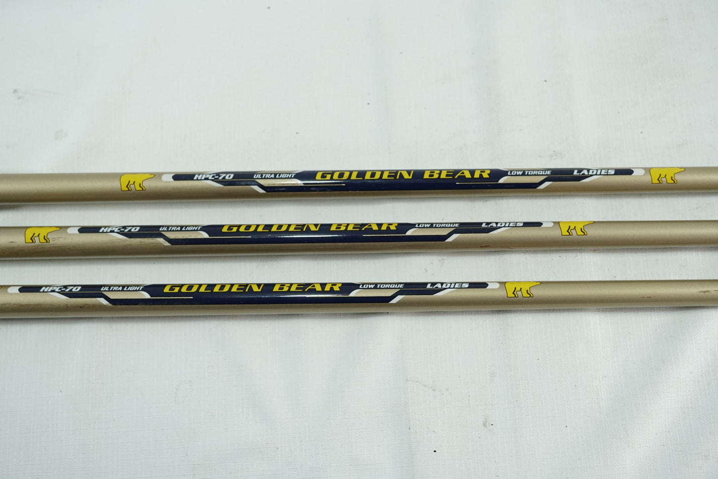 Golden Bear TR261 Driver, 3 and 5 Woods / Ladies Flex Graphite Shafts / New Grip