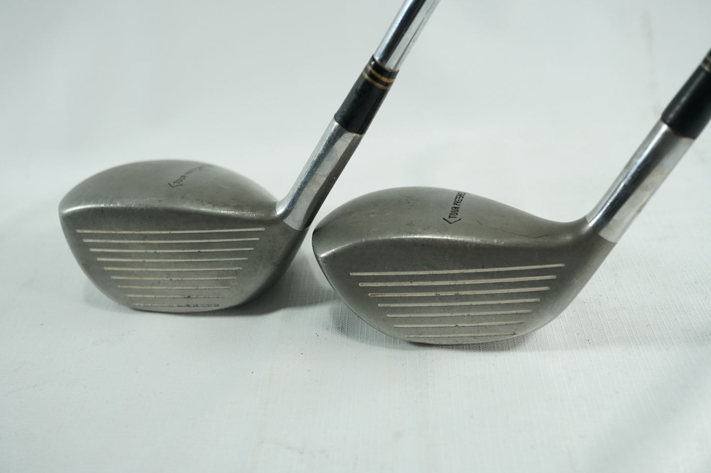 Taylormade TP Driver and 2 Wood / Stiff Flex Steel Shafts / New Grips