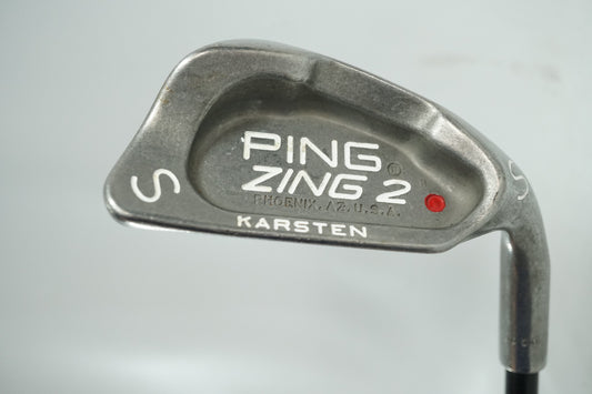 Ping Zing 2 Sand Wedge / Red Dot / Graphite Shaft / New Grip