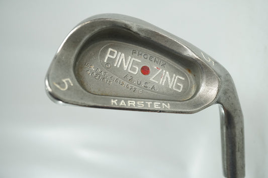 Ping Zing 5 Iron / Red Dot / Stiff Flex Steel Shaft / New Grip