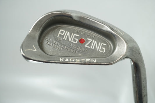 Ping Zing 7 Iron / Red Dot / Stiff Flex Steel Shaft / New Grip
