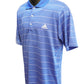 Adidas Golf Polo / Blue and White / Medium