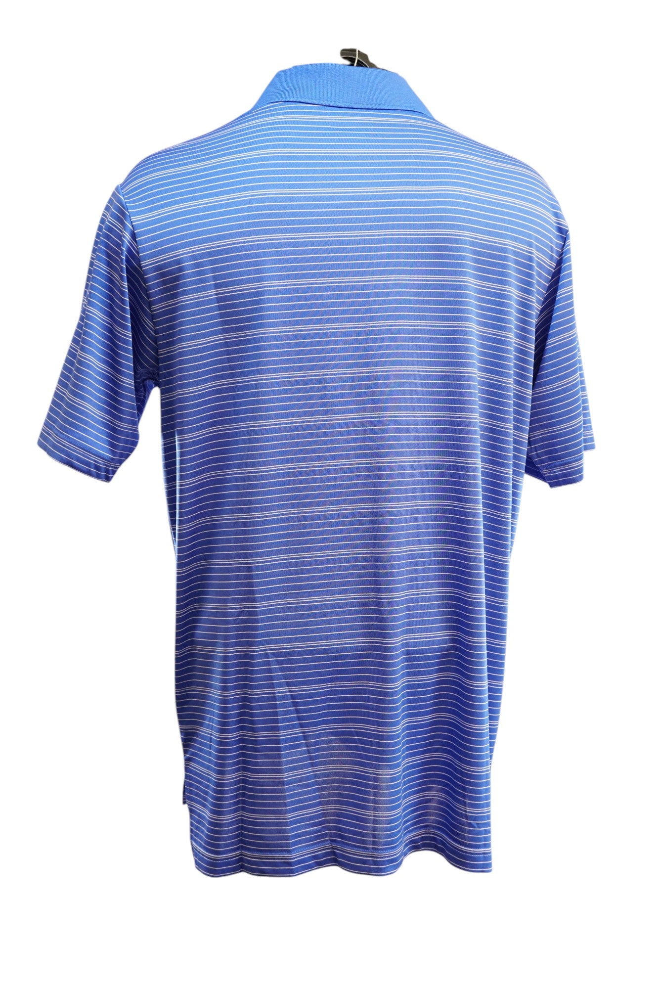 Adidas Golf Polo / Blue and White / Medium
