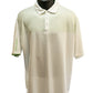 Stuburt Golf Polo / White and Green / XXL