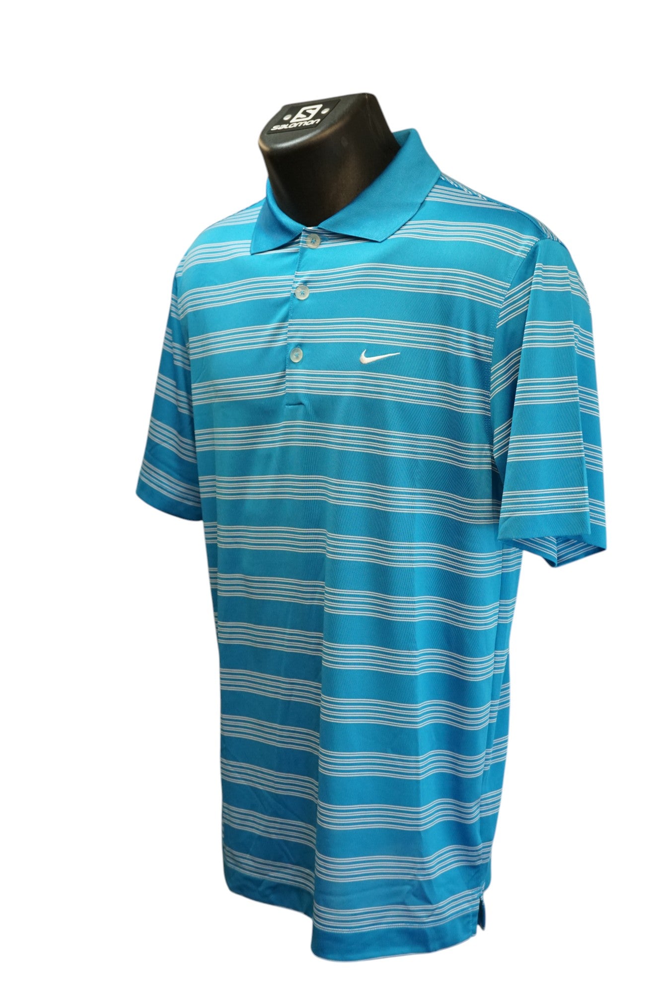 Nike Golf Polo / Blue and White / Small