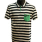 Nike Golf Polo / Black, White and Green / Medium