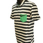 Nike Golf Polo / Black, White and Green / Medium