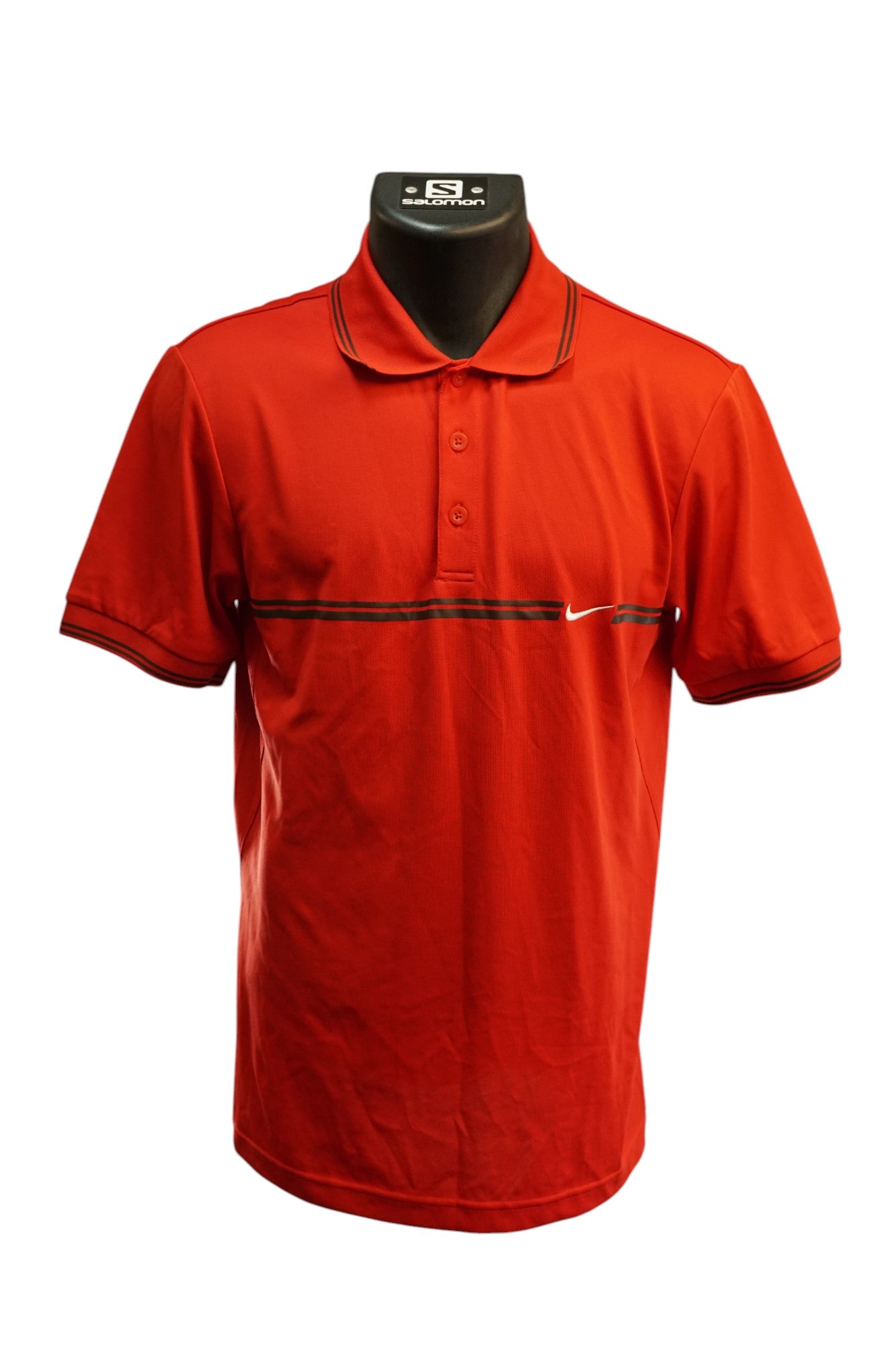 Nike Golf Polo / Red and Black / Small