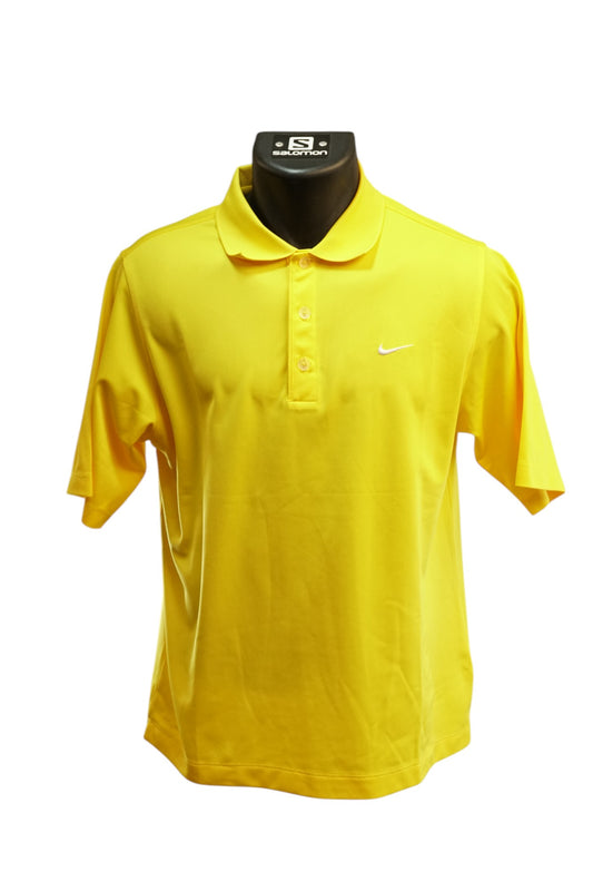 Nike Golf Polo / Yellow / Small