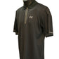 Under Armour Zip Golf Polo / Black / Small Medium